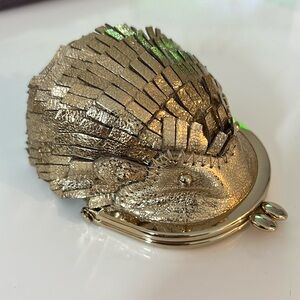 Kate Spade Gold Hedgehog Coin Purse